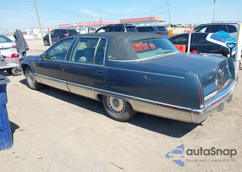 1995 Cadillac Fleetwood Brougham from USA, damaged, VIN 1G6DW52P7SR715625